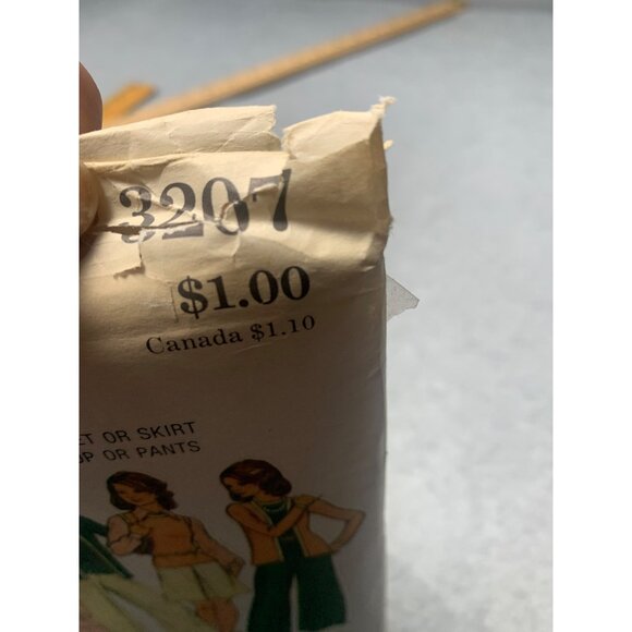 Butterick 3207 Vintage Sewing Pattern Size 14 Jacket Skirt Pants Uncut 1970s Ret - Picture 4 of 4